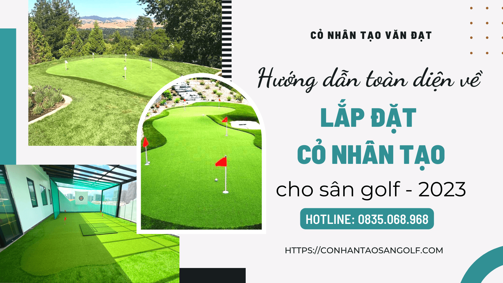 Hướng dẫn toàn diện về lắp đặt cỏ nhân tạo sân golf - 2023