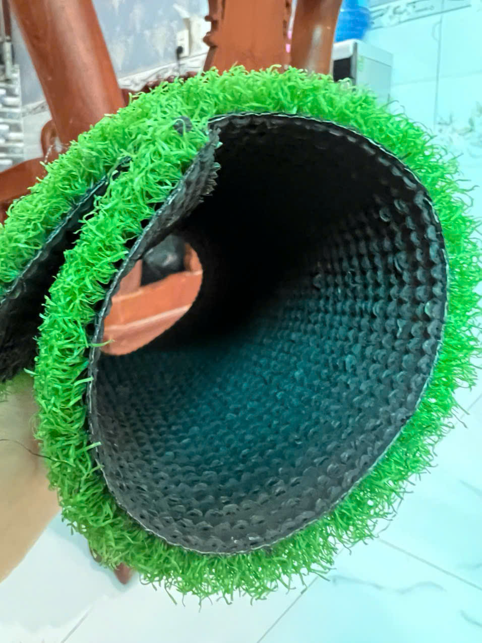 cỏ putting golf cận cảnh